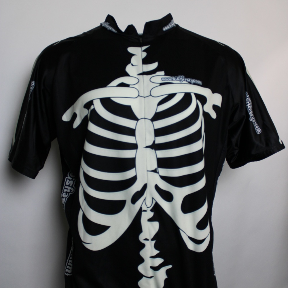 Safety 6XL Bike Shirt Riding Shirt Athletic Bones